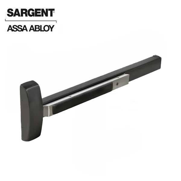 Sargent Aluminum Door, concealed vertical rod exit device, for 3ft x 8ft door exit only and standard strike,  SRG-AD-8610F-36Wx96H-EO-640x640-LHR-BSP